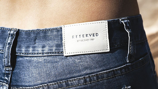 reserved denim jeans